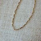 close up of the mini link chain